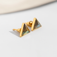 Cairo Labradorite Stud Earrings