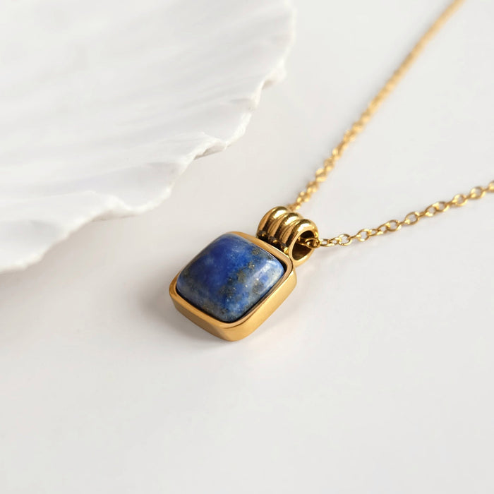 Dainty Lapis Lazuli Necklace