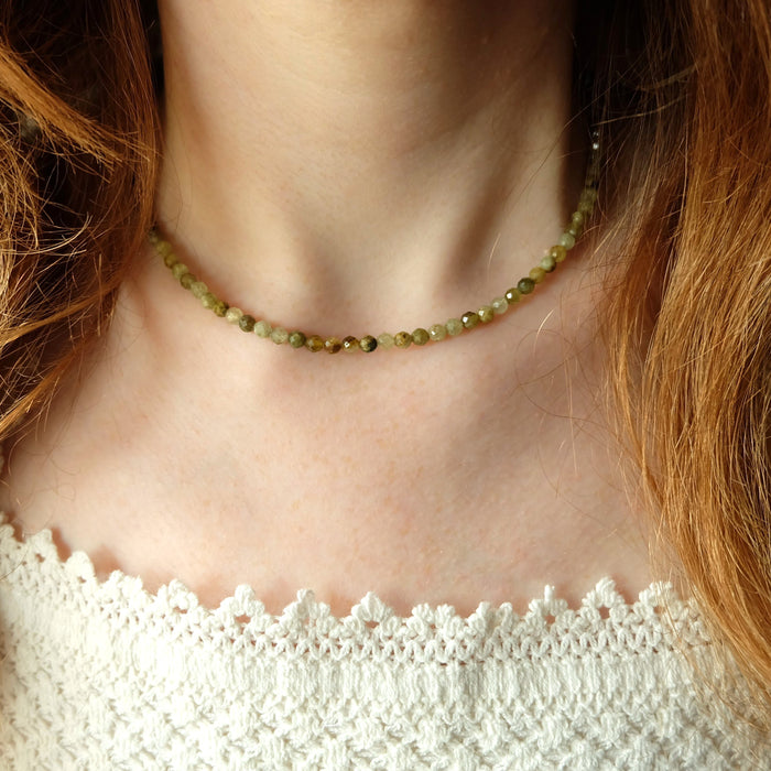 Green Garner Choker