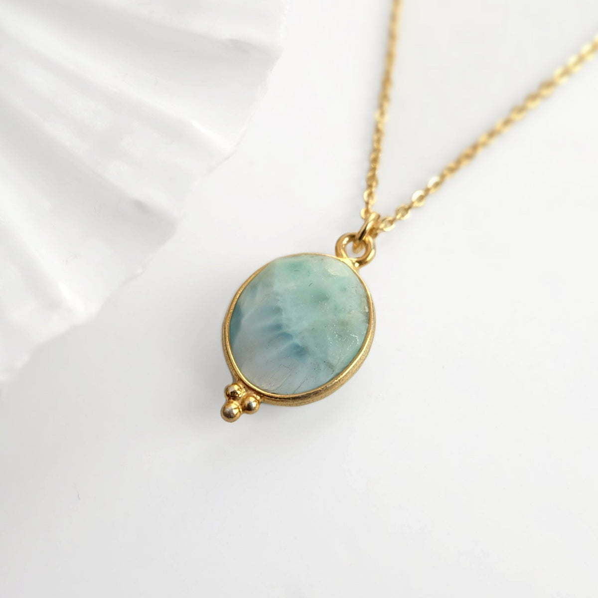 Larimar Necklace