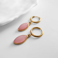 Tiger Rose Earrings