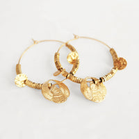 Sacred Scarab Earrings