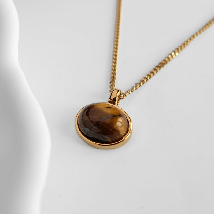 Dainty Tiger's Eye Necklace