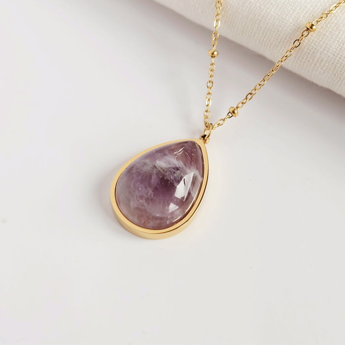 Amethyst Gemstone Necklace
