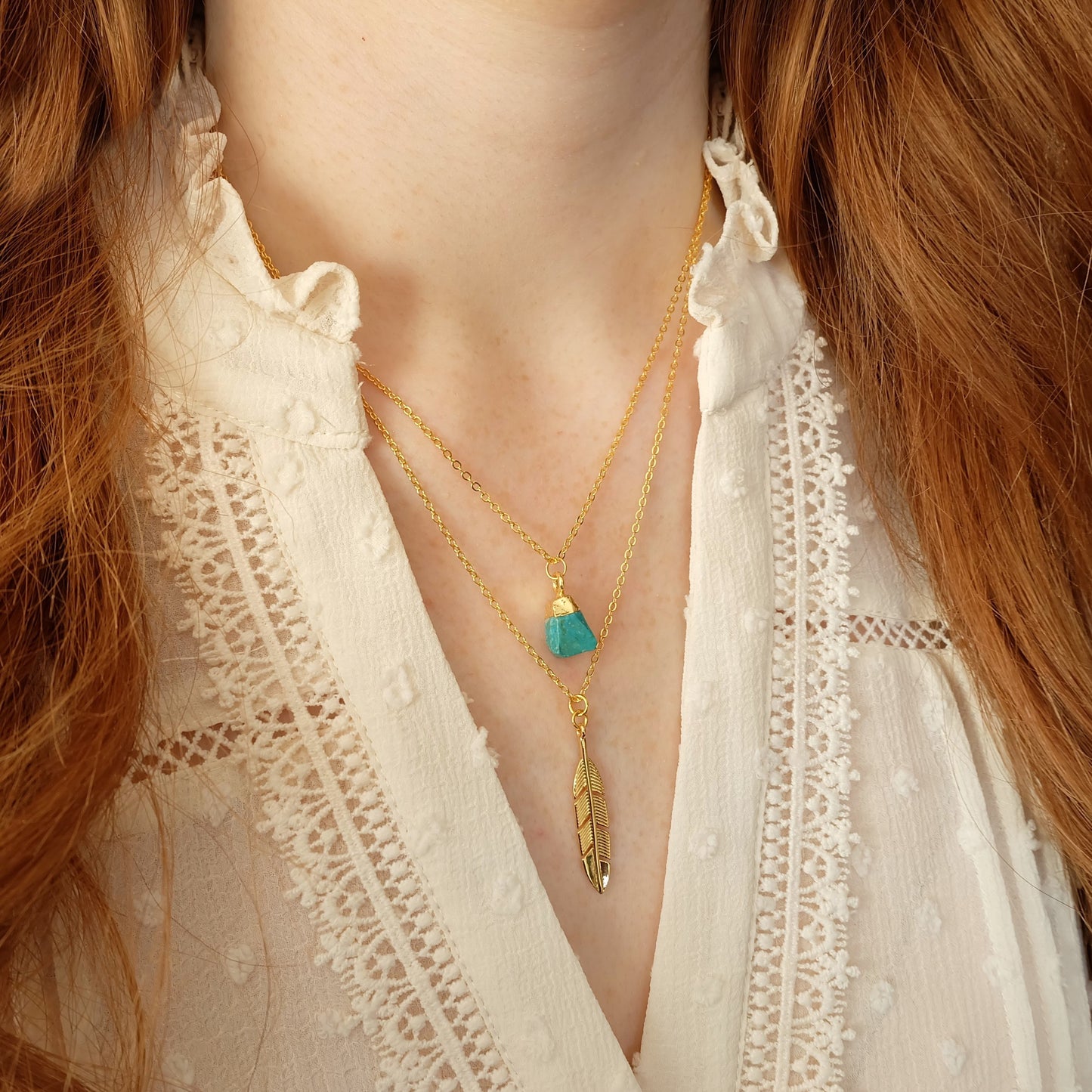 Dainty Turquoise Necklace