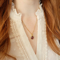 Minimalist Amethyst Necklace