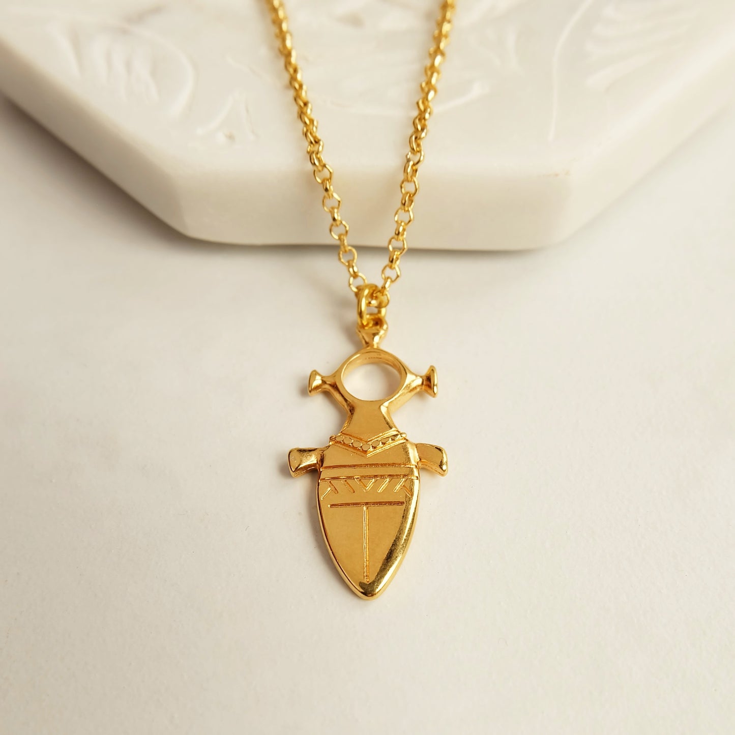 Nadia Talisman Necklace, amulet necklace