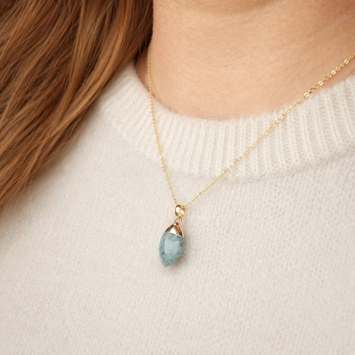 Apatite Oval Necklace