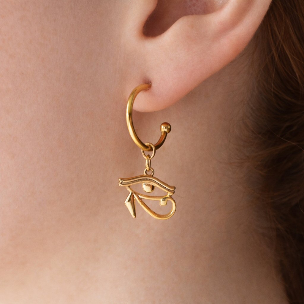 Eye of Horus Hoops