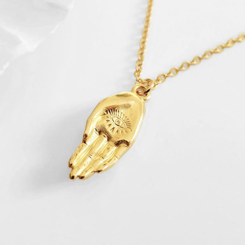 Hand of Venus Amulet Necklace