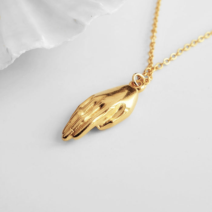 Hand of Venus Amulet Necklace