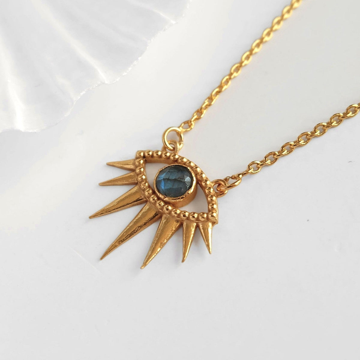 Labradorite Mystical Eye Necklace