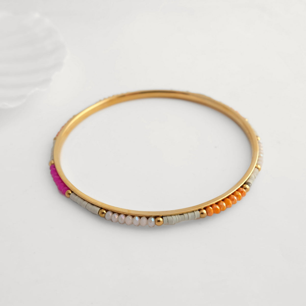 Lemuria Beaded Bangle