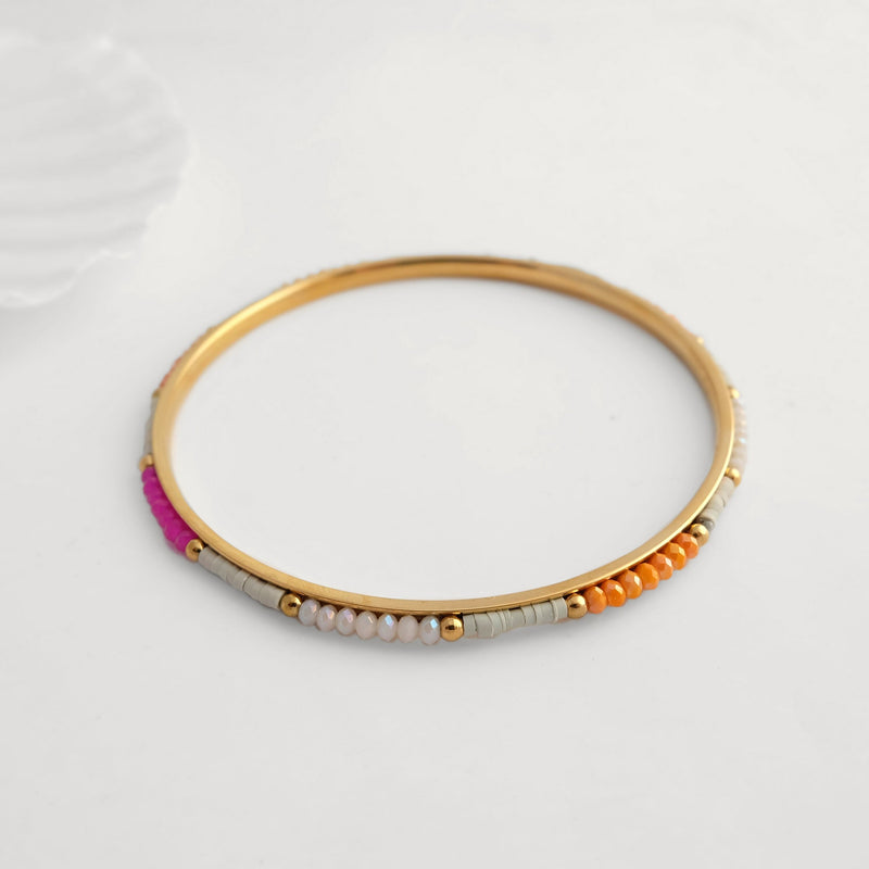 Lemuria Beaded Bangle