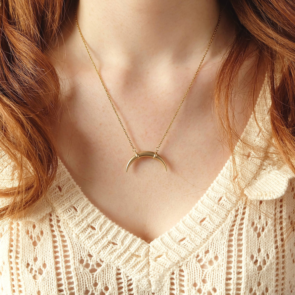 Mithras Horn Necklace 