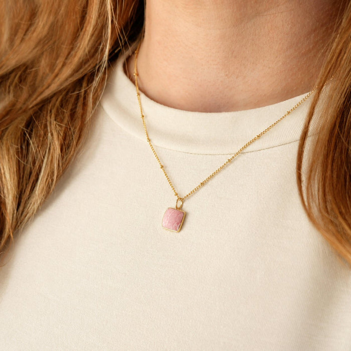 Rhodochrosite Necklace