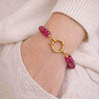 Rubellite Bracelet