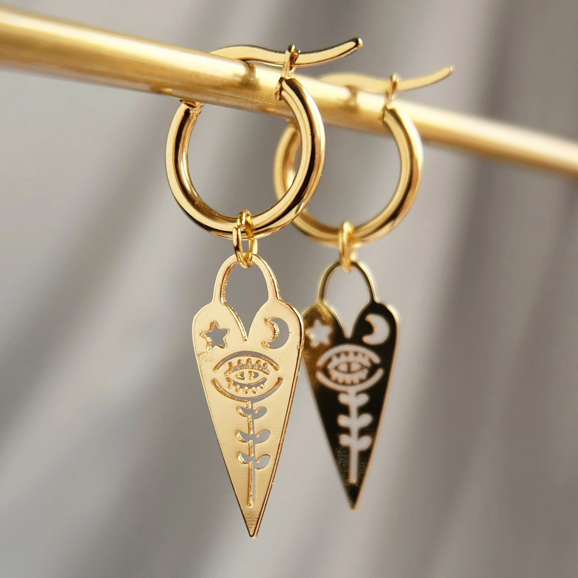 Bohemian Heart Hoops