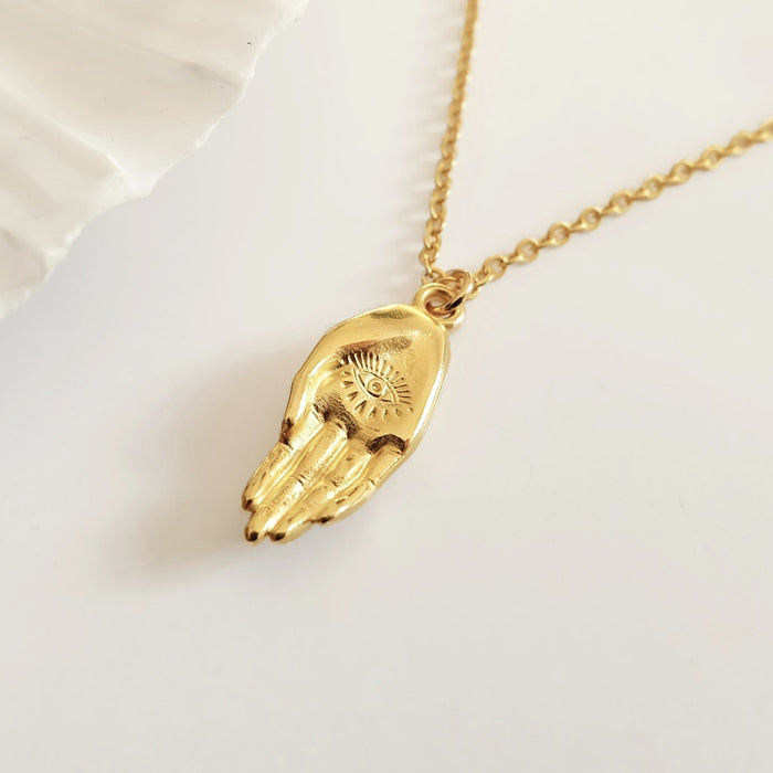 Hand of Venus Amulet Necklace